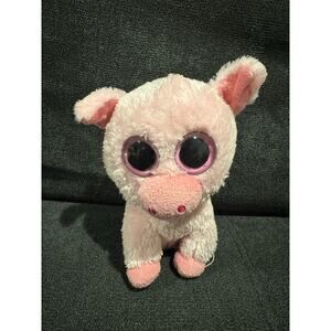 TY Beanie Boo Corky the Pig 6" Plush
